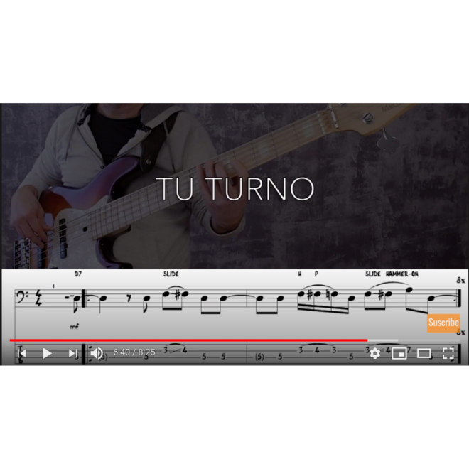 Tutoriales de bajo eléctrico